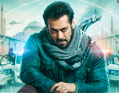 "TIGER 3" Salman Khan Solo Poster