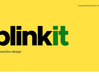 Blinkit Redesign UI/UX