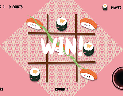 TIC-TAC-TOE with Sushi