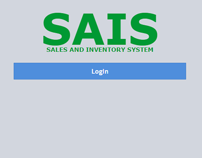 Sales and Inventory System