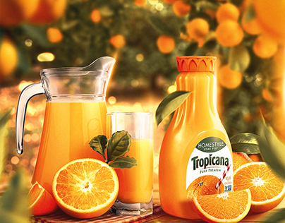 Social Media Tropicana Orange Juice