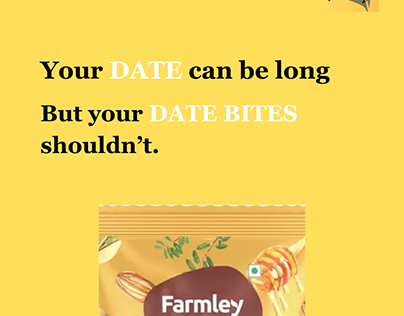 Copy for Farmley to promote quick date bites