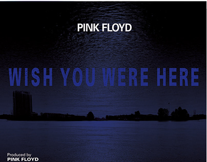 Wish you were here Pink Floyd Fan made Vinyl