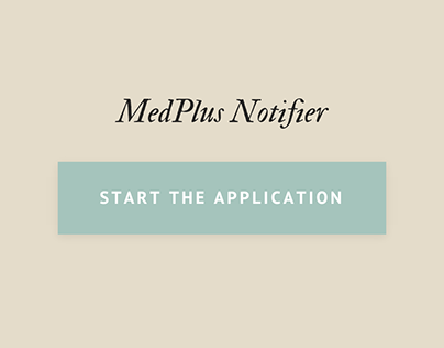MedPlus Notifier