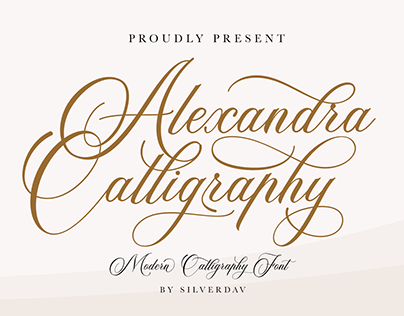 Alexandra Calligraphy | Free Font