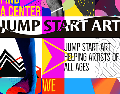 Jump Start Art (Modernistic infographic)