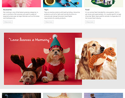 Pet Shop Website