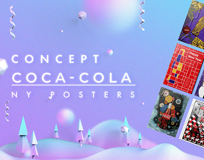 Concept Coca-Cola NY posters