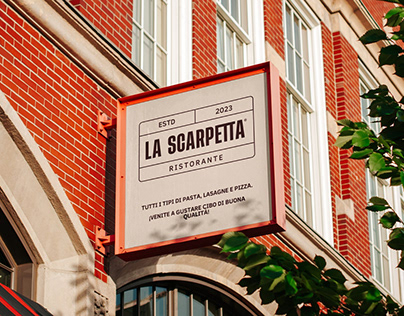 Project thumbnail - La Scarpetta © 2023 - Brand Identity