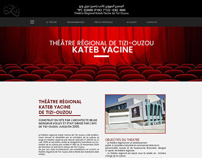 Web Théâtre Kateb Yacine