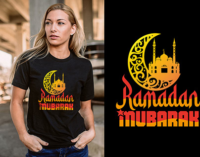 Eid mubarak t-shirt design