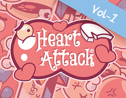 Heart Attack - Sticker pack
