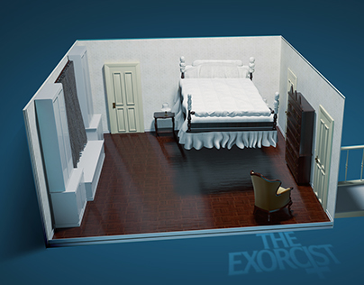 Horror Movie set:
The exorcist room