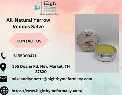 All-Natural Yarrow Venous Salve in New Market