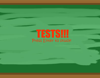 Tests!