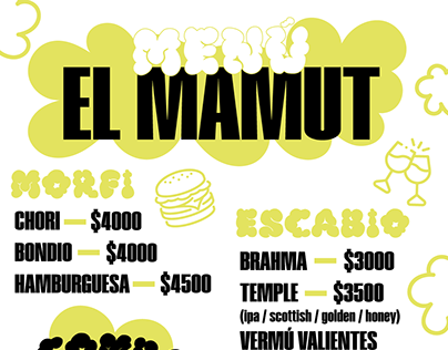 Project thumbnail - MENÚ - EL MAMUT