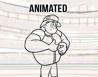 Baseball Pitch - Pencil Test Animation