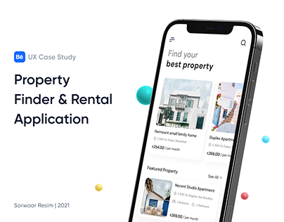 Nest - A Property Finder & Rental App | UX Case Study