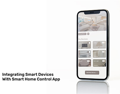 Integrating smart devices with smart home control app