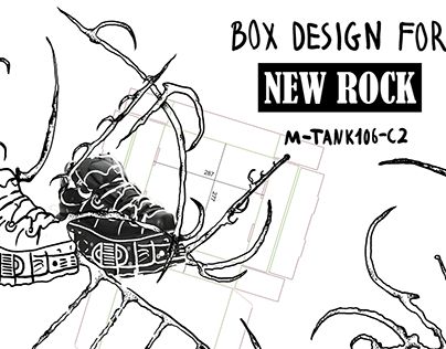 BOX DESIGN FOR NEW ROCK