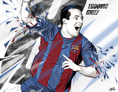 LUDOVIC GIULY - FC.BARCELONE