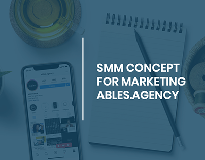 Smm concept for Ables.agency