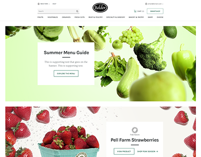 Baldor Food Website & App