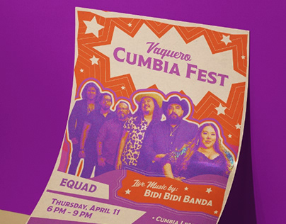 UTRGV | Cumbia Fest | Promotional Designs