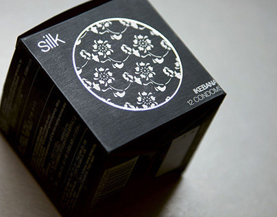 Contex. Silk condoms packaging design