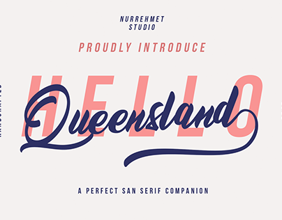 Queensland Script Font