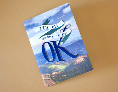 Project thumbnail - Greeting Card Design | It’s All Going to Be Ok