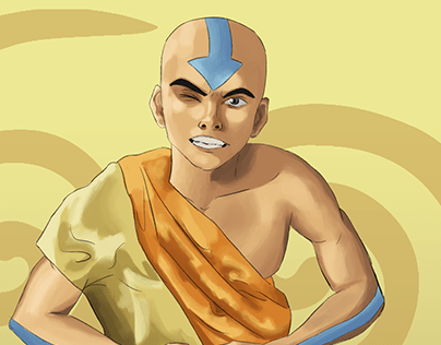 Avatar Aang Fan Art