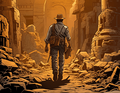 Comic / Indiana Jones in Search of the Perfect Treasure