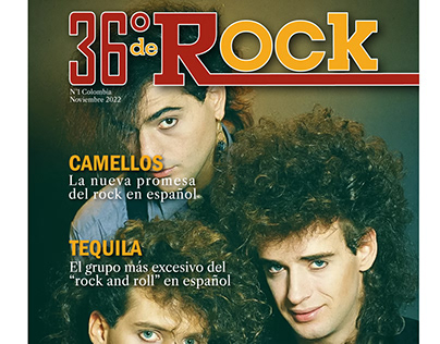 Diseño editorial / Revista 36 de Rock