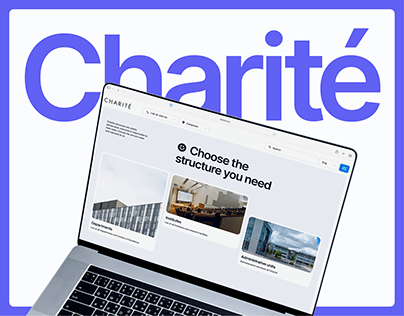 Charite — website redesign