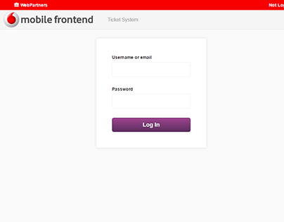Vodafone Qatar Mobile Frontend