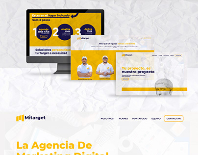 Página Web Mitarget Agencia de Marketing