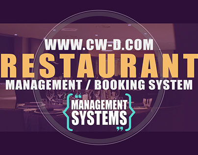 Restaurant Management and Booking System
