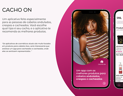 Projeto - CACHO ON - app para cachos