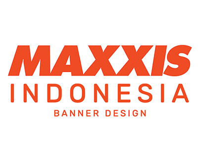 Maxxis Trading Indonesia Banner Design