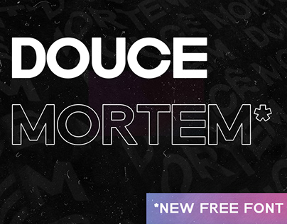 Douce Mortem - Free Font