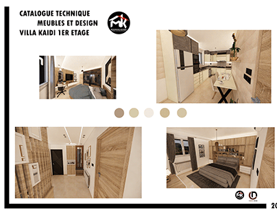 Project thumbnail - conception intérieure et ameublement d'un étage villa