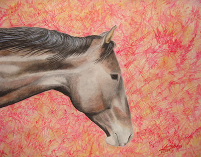 Horse-watercolor-A4
