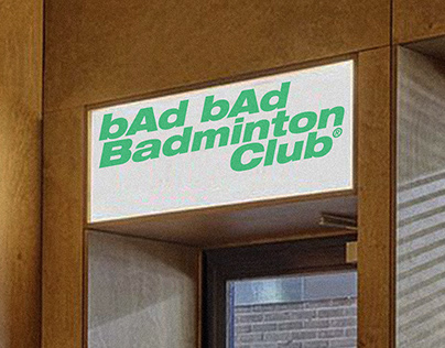 bAd bAd Badminton Club | Brand Identity