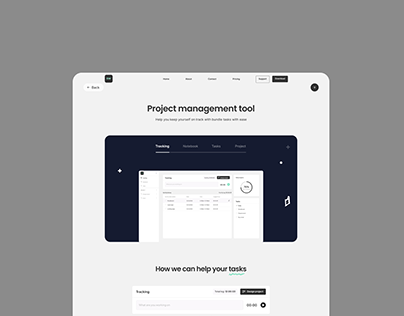 Tracking project | Web app
