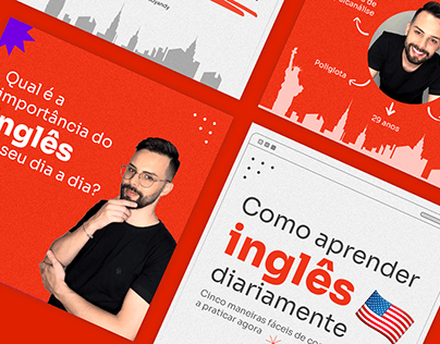 Project thumbnail - Social Media | Inglês by Andy
