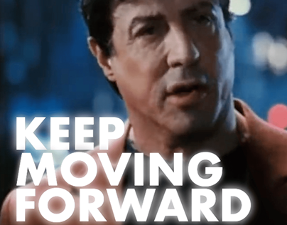 KINETIC TYPOGRAPHY: KEEP MOVING FORWARD