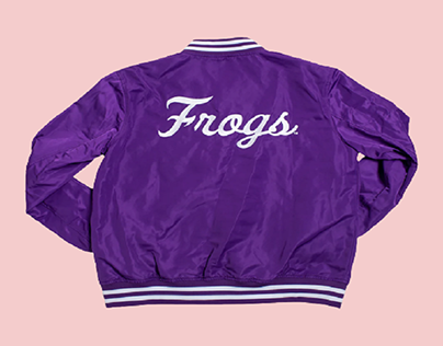 TCU Horned Frogs Bomber Purple Varsity Jacket
