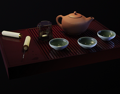 3d tea ceremony