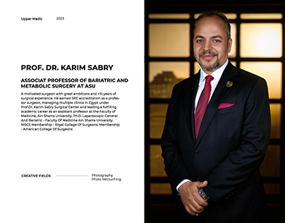 Dr. Karim Sabry | Social Media Photoshoot